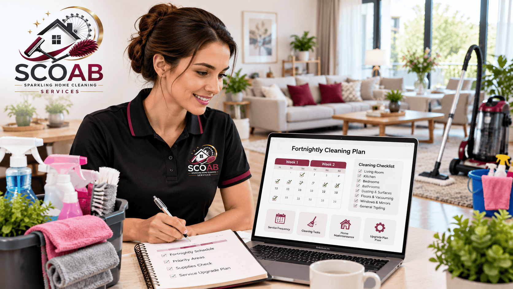 fortnightly cleaning services Milton Keynes